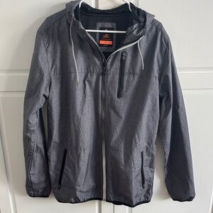 Rip Curl Charcoal Windbreaker for Men